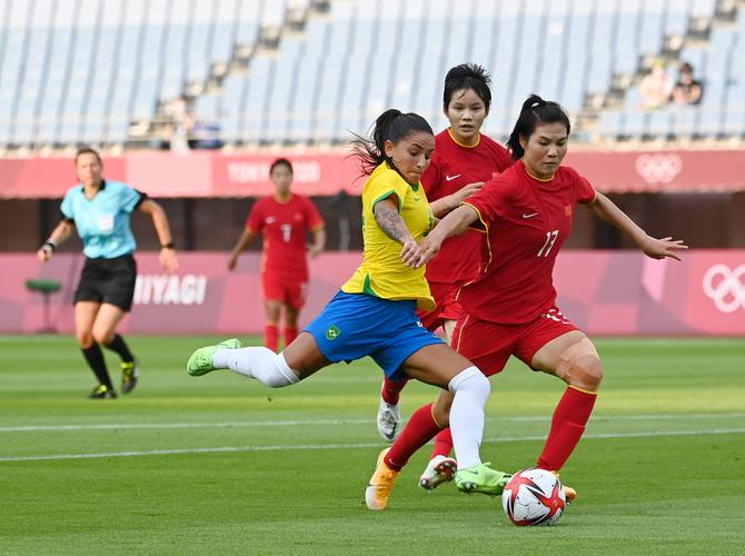 军运会中国女足对巴西女足实况转播