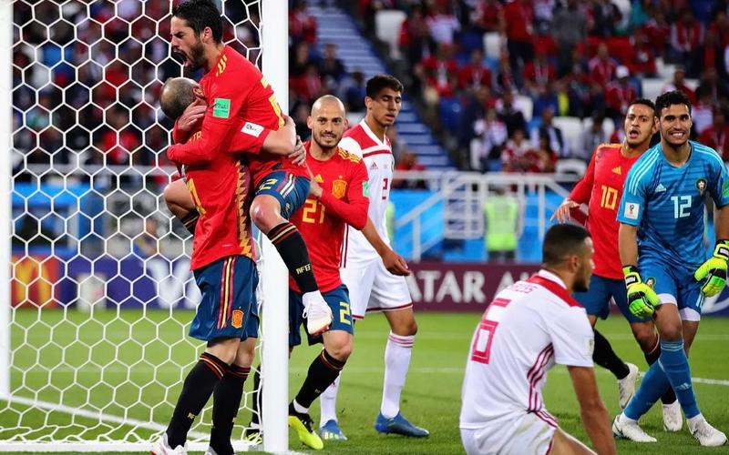 西班牙vs摩洛哥全场集锦