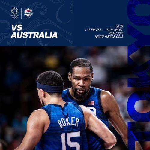美国男篮vs澳大利亚的相关图片